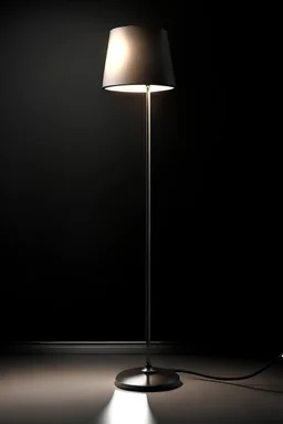 Realistic image of floor lamp