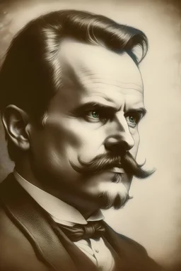 Create a picture that embodies the style of David with the philosophical undertone of Nietzsche