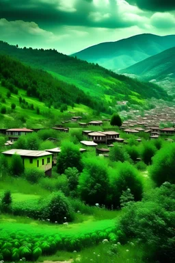 tbilisi in green tries