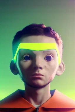 Portrait, cute boy climbed on top of a fat robot, Ultra realistic, retro futuristic style, Science Ninja Team Gatchaman style, wide angle view, soft color, highly detailed, unreal engine 5, ray tracing, RTX, lumen lighting, ultra detail, volumetric lighting, 3d, finely drawn, high definition.