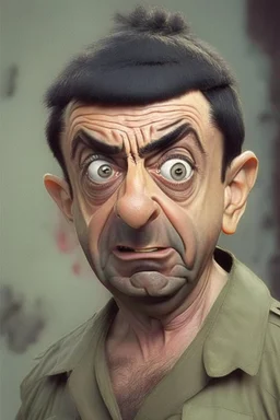 rambo as mr bean