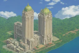 Unique building design for central bank of India. Make it world's tallest building