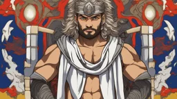 محارب لديه كاريزما وشكله مهيب