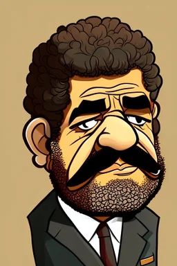 Mohamed Morsy Former President of Egypt i Cartoon 2d