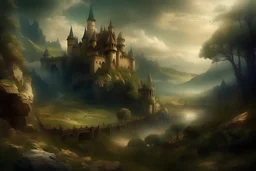medieval fantasy landscape