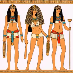 Ancient Egyptian swimwear for females