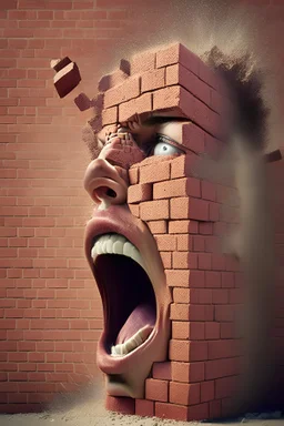 absorbing the impact of a giant brick to the face