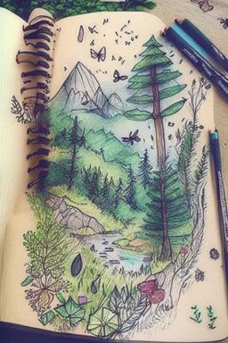 Nature doodles