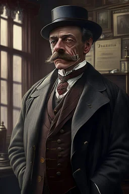 a Victorian man businessman