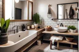 make the homiest bathroom there is