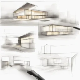 Lighting design, modern , sketches