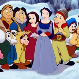 snow white and the seven dwarfs