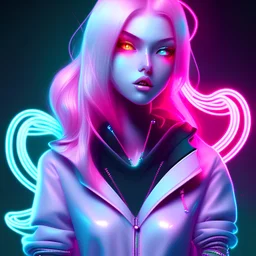 Neon hotgirl