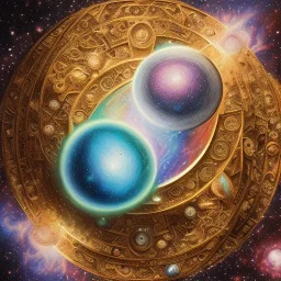 3d cosmos, galaxy Milky Way, jewel, precious stones, shiny, beautiful rich and destroyed planet, detailed yin and yang symbol, shiny, intricate, gorgeous, ultrafine detail, hyperrealism, trending on artstation, sharp focus, intricate details, highly detailed, by greg rutkowski, glowing, glitter, complementary colours