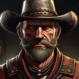 wild west clean surgeon grimdark realistic