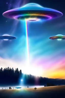 UFOS RAINBOWS