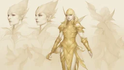 An Umbral Gold Elf