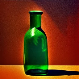 still life bottle