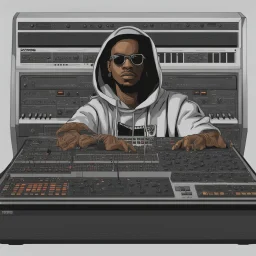 Contest music producer tekno korg posterizzato