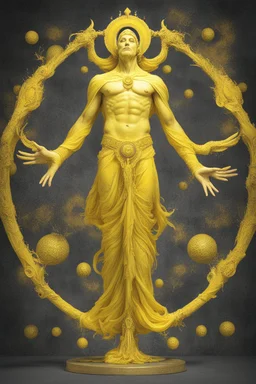 yellow god of ballance