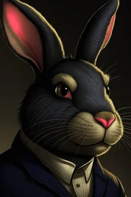 Batman, but he’s an anthropomorphic rabbit