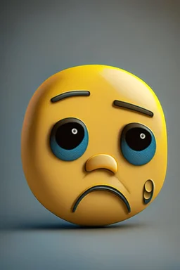 Emoji con carita triste