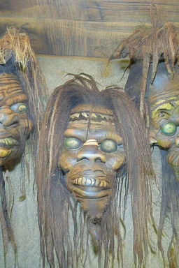 Charismatic Shrunken heads