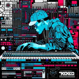 Contest music producer tekno korg posterizzato