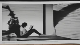 Someone reading a book