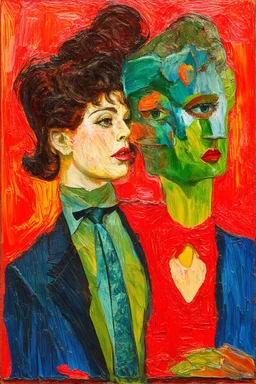 tainted love; lowbrow Post-Impressionistic Fauvism; Dada