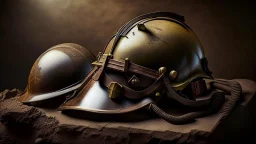 Carry with engineer's helmet