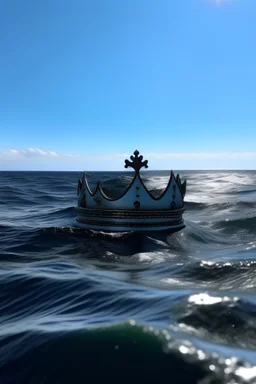 crown front of sea