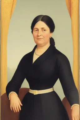 Female president, attractive portrait