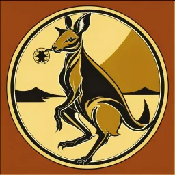 Kangaroo Logo, Fancy, Professional, Hotel Logo, ralph lauren look-alike. 1997 based, Japanese.