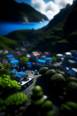 st lucia cyborg, zeiss prime lens, bokeh like f/0.8, tilt-shift lens 8k, high detail, smooth render, down-light, unreal engine, prize winning