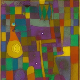 Cosmic Plankton by Paul Klee