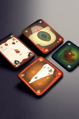 card game mockup.