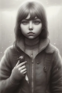 cute girl, Style John Kenn Mortensen,