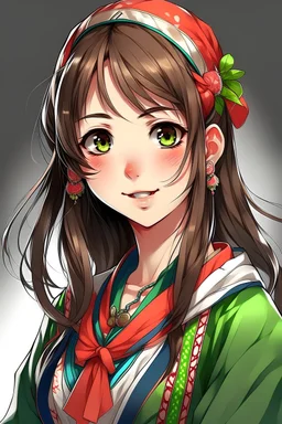 Anime, bashkortostan girl