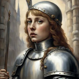 Joan of Arc open your mouth and speak to the king in French knowing that the French guards understand you. You explain the visions you've had and the voices you've heard. The king listens closely and when you finish, he looks at you with a serious expression. "Are you sure that these messages came from God, Joan?" he asks.