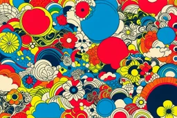 JAPANESE POP ART theme PATTERN