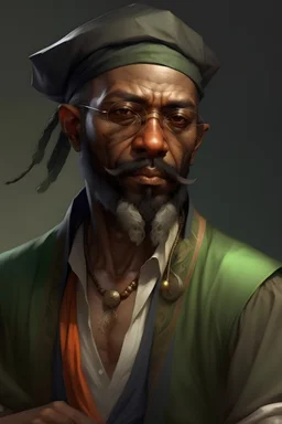 Naota Nandaba from Fooly Cooly, dressed as Harrier Du Bois from Disco Elysium ingame portrait