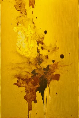 Eonn;r Epnn;r; Abstract Art; ochre paint