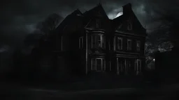 بيت مسكون في شارع مظلم