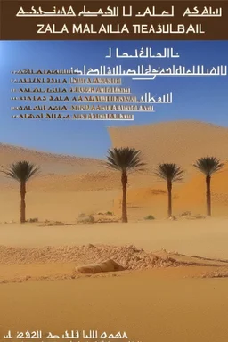 [in the desert] Iza beneit sehrit bi 2oulo 3anna mesh sal7a Bass el chab ma3leh khalli lal saba7a Haydeh lsara7a la ye7mila rassa Lezim tehtammeh fi metel walad 7emil massasa w ba3d el dirasa Khallikeh moustakilla bet dallikeh l2ossa kella menneh w fikeh w bedna n7ella Bedna net2addam bedna net3allam nelma3 w nebra3 w bi 7ayetna net7akkam