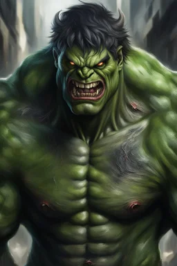 Realistic demon hulk