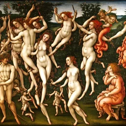 wild party by boticelli