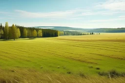 fields and forest and grassy flatlands