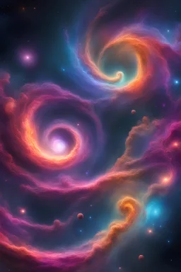 Cosmic neon wallpaper featuring swirling galaxies, nebulae diffusing vibrant hues, interstellar dust lanes silhouetted against the cosmic glow, star clusters shining with photorealistic flares, all depicted in an insanely detailed, highly realistic UHD drawing with pen and ink influences, complemented by a perfect composition that adheres to the golden ratio, vivid colors, soft natural light, and volumetric cinematic ambiance, presented as an octane render, trending on ArtStation, captured as an