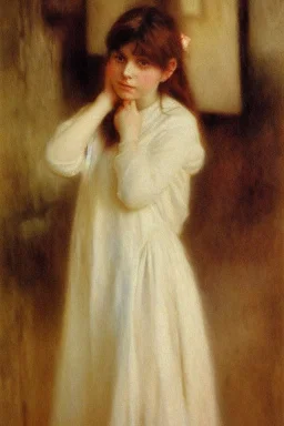 Arthur Hacker girls soviet art